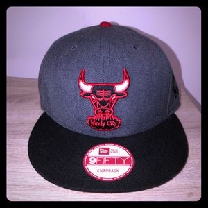 New era Snapback Chicago Bulls Gray/Red/BLK
